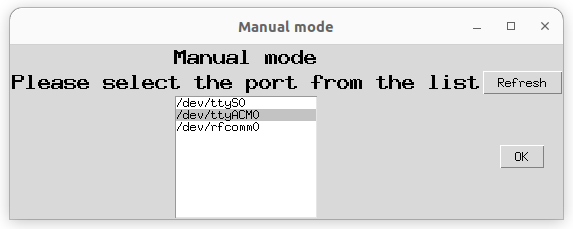Manual Mode